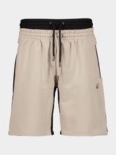 Off-White Black and Beige Spices Arrow Overlap Sweatshorts