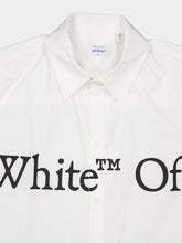 Off-White White Bookish Scarf Poplin Shirt