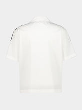 Off-White Black and White Negative Bookish Bowling Shirt