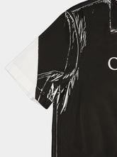 Off-White Black and White Negative Bookish Bowling Shirt