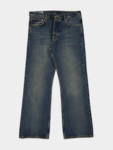 Off-White Dirty Dark Blue Half Arrow Relaxed Jeans