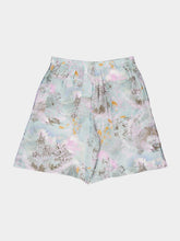 Off-White Light Multicolour Cotton Bowling Shorts