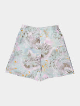 Off-White Light Multicolour Cotton Bowling Shorts
