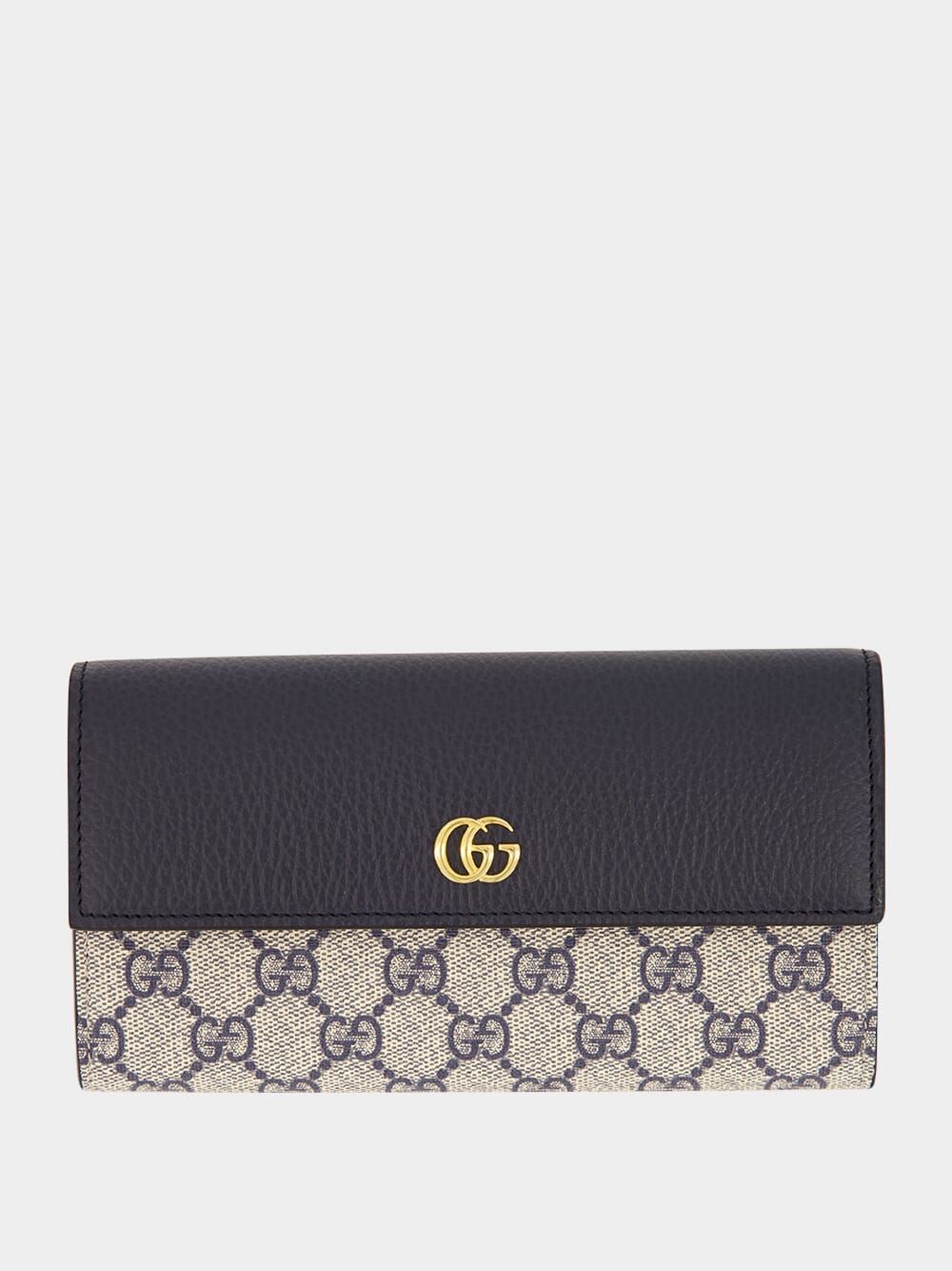 GG Marmont Bi-Colour Continental Wallet