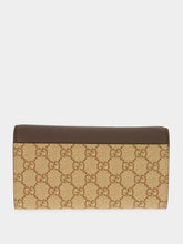 Gucci Dark Taupe GG Marmont Continental Wallet