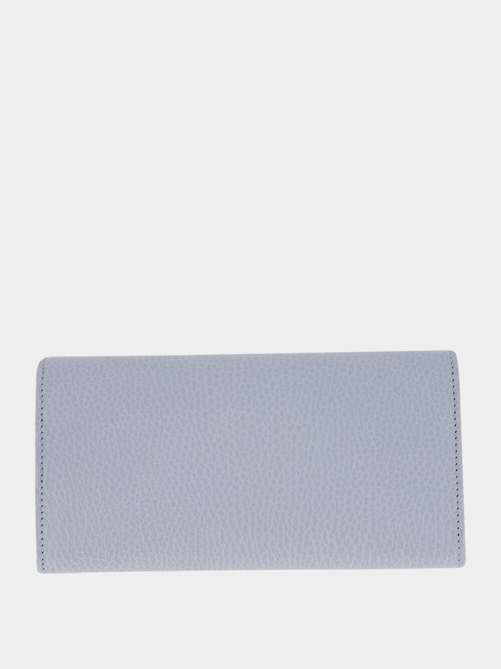 Light Blue Double G Continental Wallet