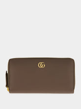 Gucci Dark Taupe Petit Marmont Leather Wallet