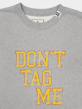 Maison Mihara Yasuhiro Grey Don’t Tag Me Printed Sweatshirt