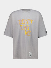 Maison Mihara Yasuhiro Grey Don’t Tag Me Printed T-Shirt
