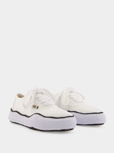 Maison Mihara Yasuhiro White Baker OG Sole Canvas Low-Top Sneakers