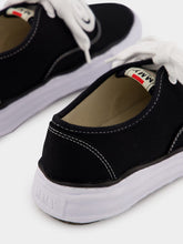 Maison Mihara Yasuhiro Black Baker Canvas Low-Top Sneakers