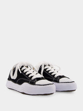 Maison Mihara Yasuhiro Black Peterson Canvas Low-Top Sneakers