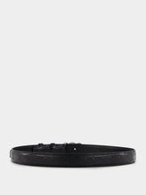 Celine Belt Medium 25Mm Calfskin With Triomphe Embossed
