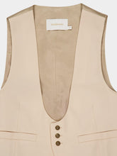 Zimmermann Cream Hypnotic Wool Vest
