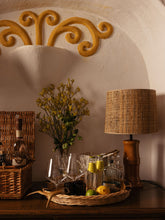 House of Capricorn Bambu Yellow Ceramic Lamp Base