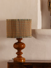House of Capricorn Handmade Coruche Natural, Red and Green Reed Large Lampshade
