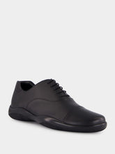 Prada Black Toblach Laced Leather Shoes
