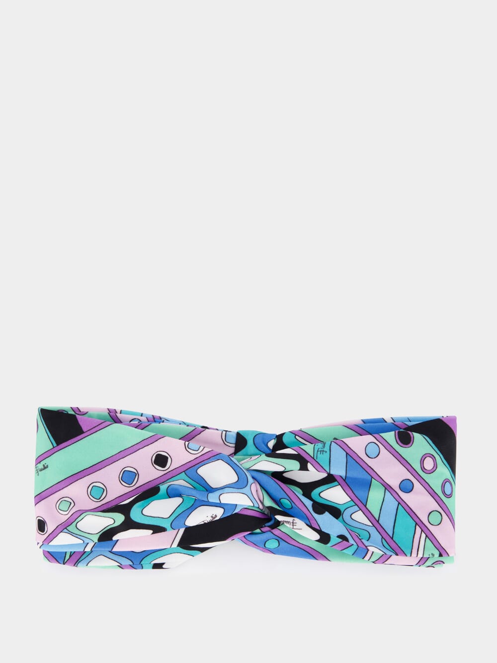 Vivara Print Silk-Twill Headband