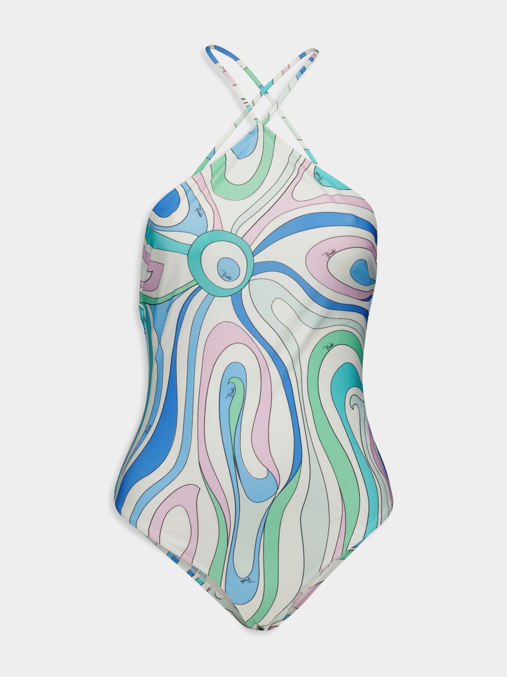 Marmo-Print Swimsuit