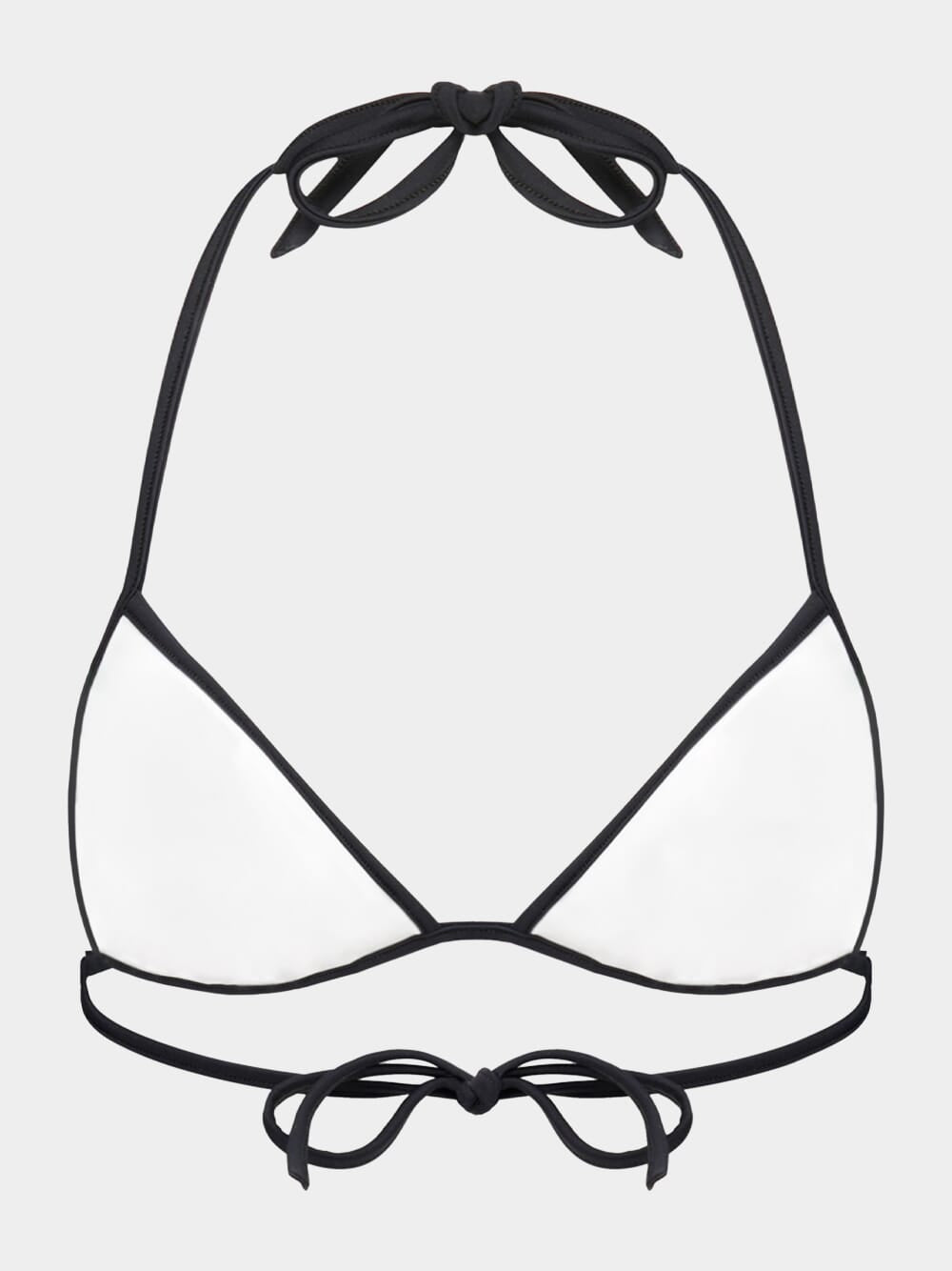 Vivara-Print Triangle Bikini Top