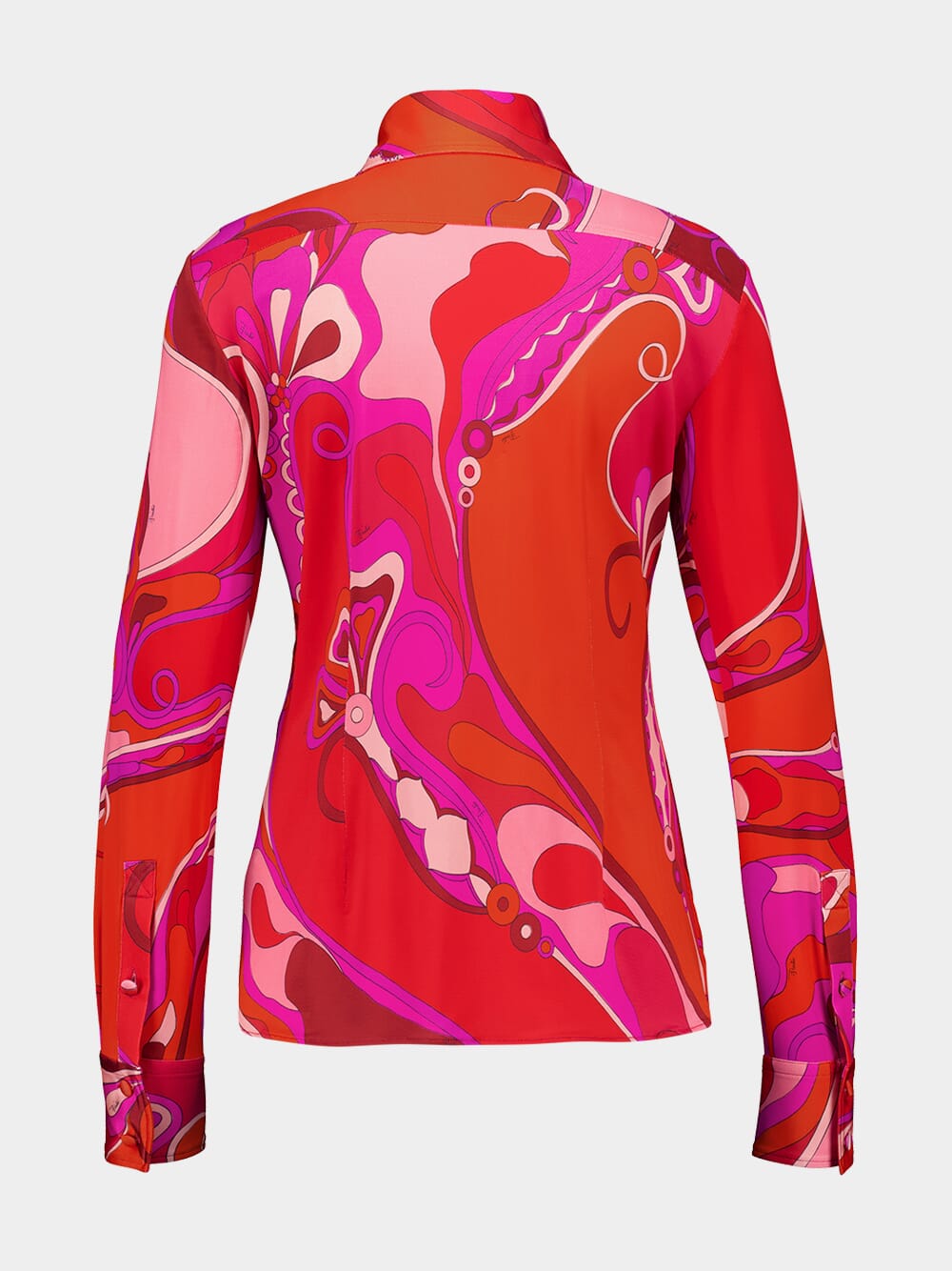 Orchidee-Print Shirt