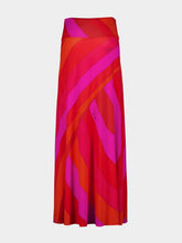 Pucci Iride-Print Long Skirt