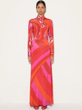 Pucci Iride-Print Long Skirt