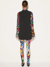 Pucci Black Marmo-Print Mini Dress