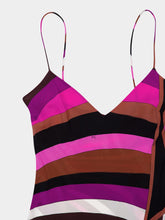 Pucci Fuchsia Pink Iride-Print Silk Dress