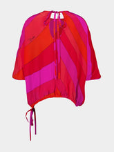Pucci Iride-Print Silk Top