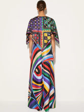 Pucci Iride-Print Silk Wide-Leg Trousers