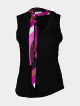 Pucci Black Bow-Embellished Cotton Top