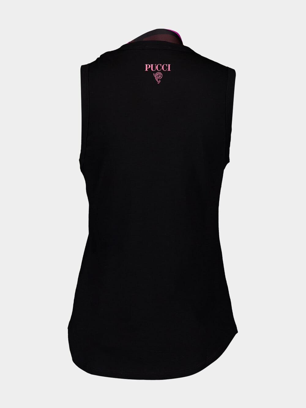 Black Bow-Embellished Cotton Top