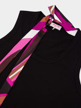 Pucci Black Bow-Embellished Cotton Top