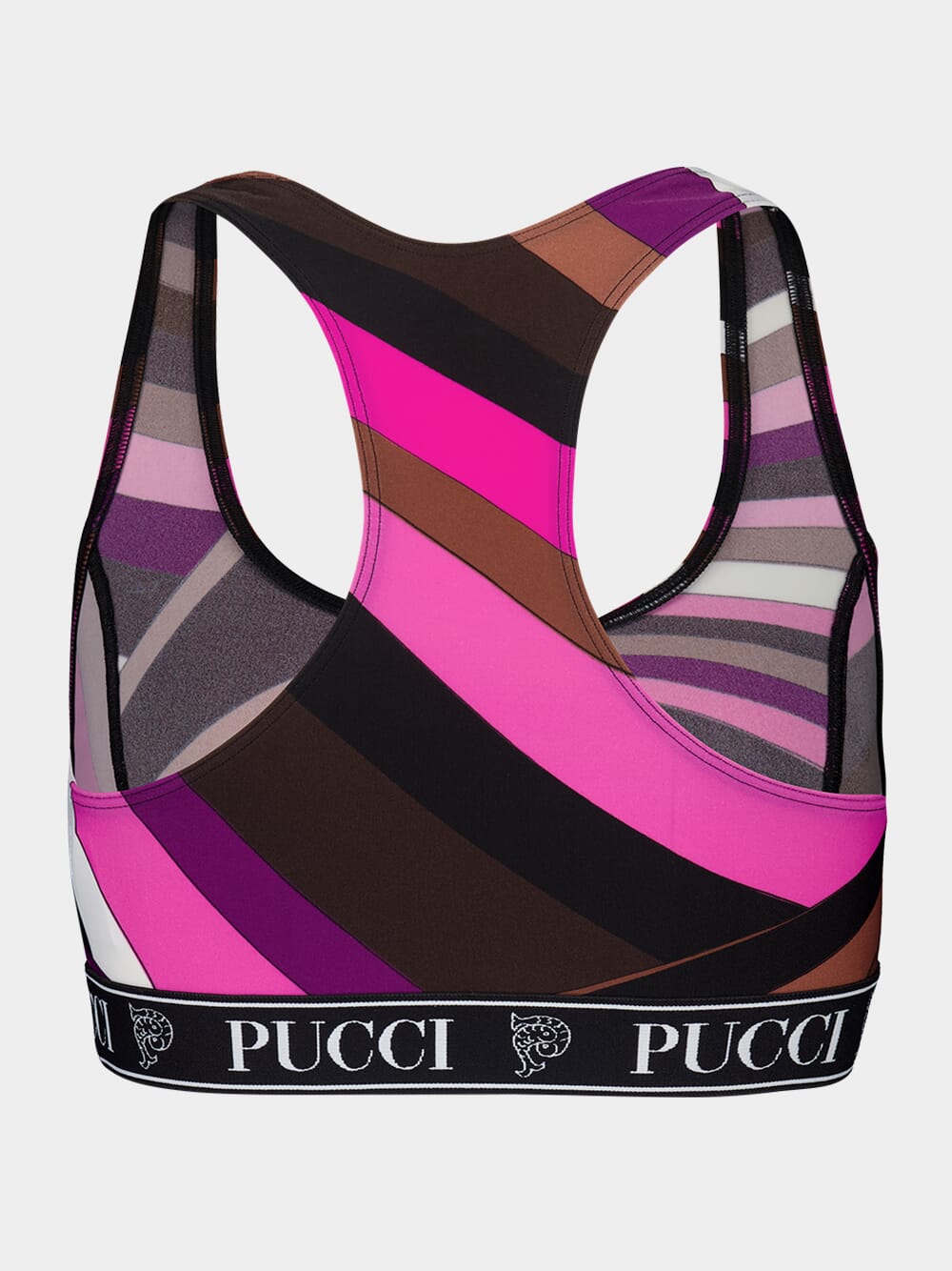 Iride-Print Crop Top