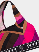 Pucci Iride-Print Crop Top