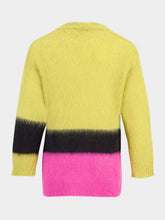 Valentino Garavani Striped Mohair Blend Cardigan