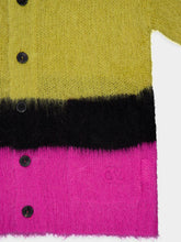 Valentino Garavani Striped Mohair Blend Cardigan