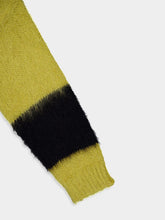 Valentino Garavani Striped Mohair Blend Cardigan