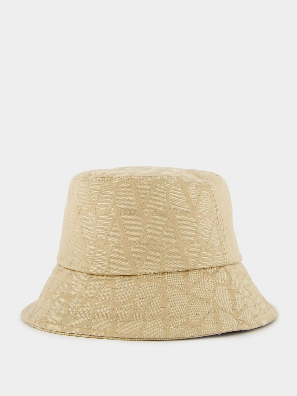 Iconographe Print Beige Bucket Hat