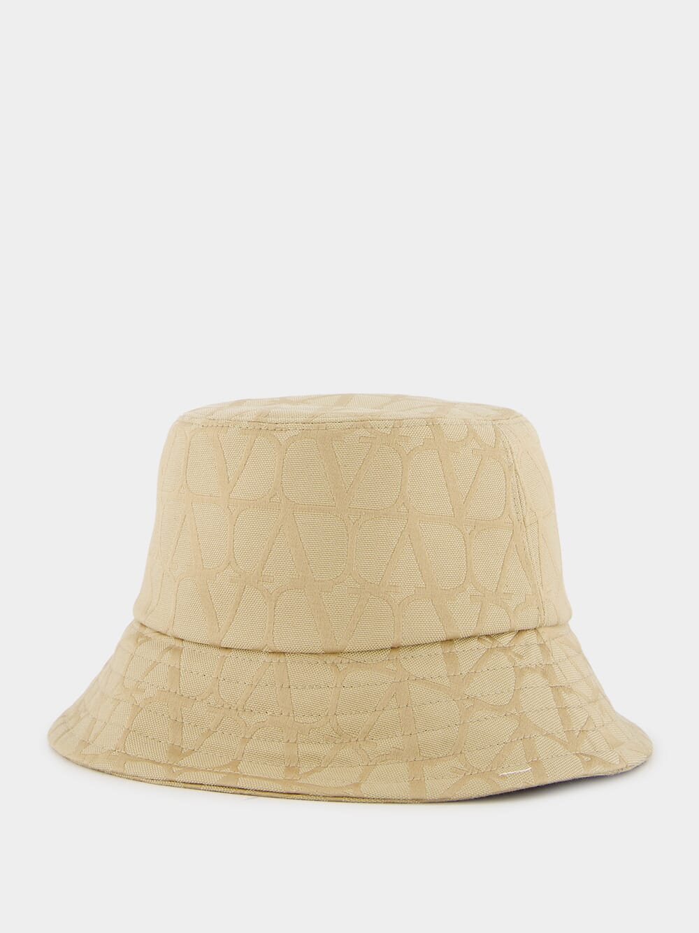 Iconographe Print Beige Bucket Hat