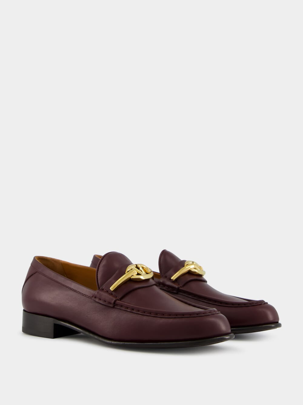 VLogo Signature Calfskin Loafers