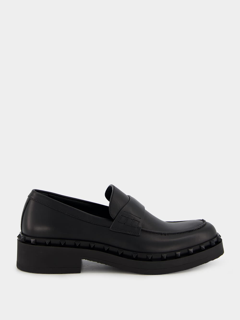 Rockstud Calfskin Loafer