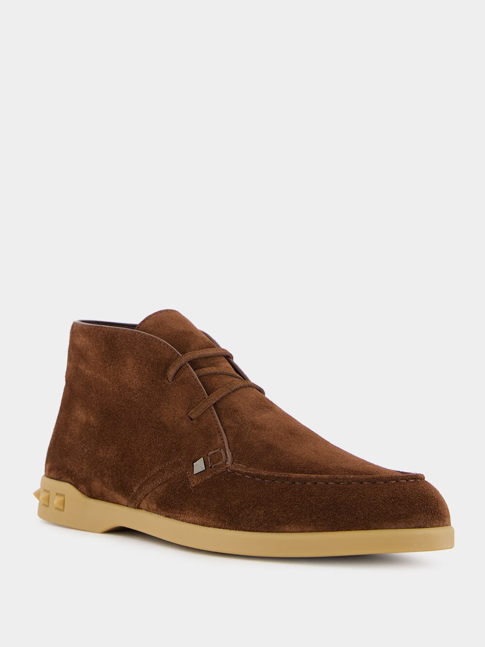 Rockstud Suede Desert Boots