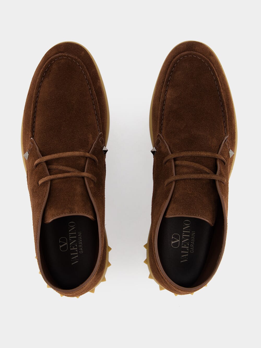 Rockstud Suede Desert Boots