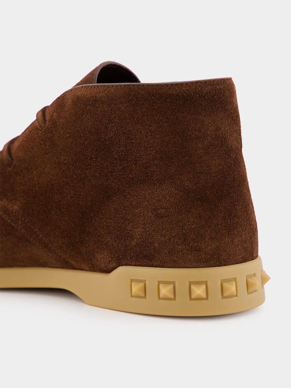 Rockstud Suede Desert Boots