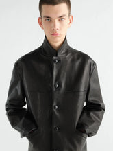 Lemaire Black Grained Lambskin Jacket
