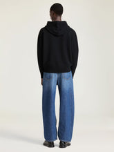 Givenchy Black Wool and Cashmere Hooded Jumper
