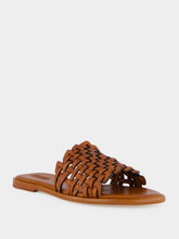 Dragon Diffusion Tan Zig Zag Sandals