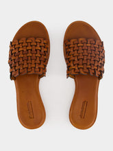 Dragon Diffusion Tan Zig Zag Sandals